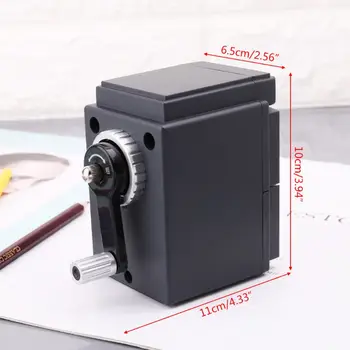 B36C Ретро винтажная камера точилка для карандашей Механическая характеристика ручного проворачивания