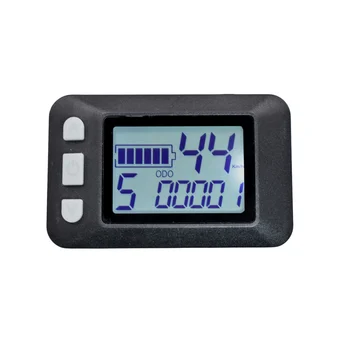 P9 ЖК-дисплей Измеритель приборной панели ЖК-экран 24V 36V 48V 60V Электрический Велосипедный Счетчик для Электрического Скутера ЖК-дисплей (6PIN)