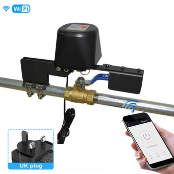 Tuya WiFi / Умный клапан подачи воды/ газа, Умный дом, Автоматическое управление клапаном, Работа с Alexa Home Smart Life