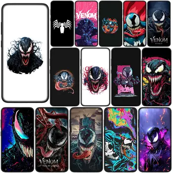 Venom Marvel Чехол для телефона Samsung Galaxy Note 20 Ultra 10 8 9 S10 Lite S9 A6 A8 Plus A9 Funda Мягкий Корпус