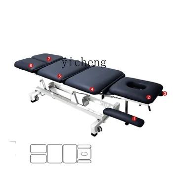 YY Электрическая подъемная кровать с ручным управлением PT Реабилитационная кровать Складная кровать для лица Кровать для физиотерапии