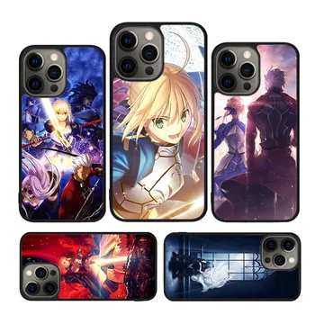 Аниме Fate Zero Чехол Для iPhone 15 SE 2020 XR X XS Max 6S 7 8 Plus 12 13 Mini 11 12 13 14 Pro Max Чехол-Бампер
