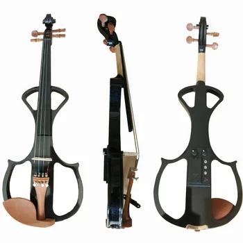 Высококачественные музыкальные инструменты для профессионального фитнеса, электрические итальянские скрипки с футляром
