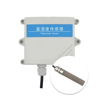 Датчик температуры и влажности RS485 для мониторинга сельского хозяйства, эпитаксиальный металлический водонепроницаемый зонд