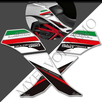 Для Ducati MULTISTRADA 950 S 950S Мотоциклетная защитная накладка на бак, ручки, 3D наклейки, отличительные знаки, комплект для бензина, масла, колено