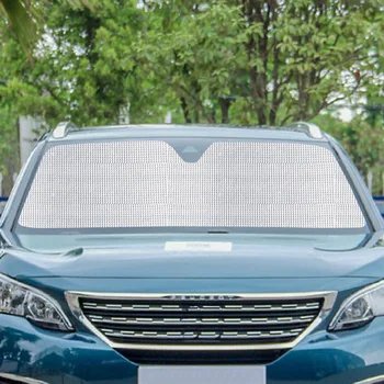 Для Peugeot 5008 2017-2023 Солнцезащитные козырьки Занавеска для защиты от ультрафиолета Солнцезащитный козырек Защитная крышка переднего лобового стекла Автомобильные Аксессуары