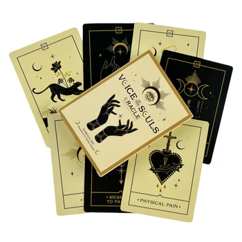 Колода карт-оракулов Voice Souls, английское издание Vision, Настольная игра Таро для вечеринки