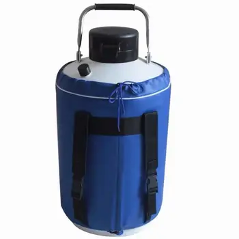 Контейнер для жидкого азота калибра 50 мм, 10Л, Криогенный резервуар, контейнер для жидкого азота Дьюара с резервуаром для жидкого азота
