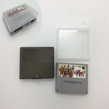Коробка для хранения игровых карт для SFC/Nintendo Super Famicom Оригинальные Коробки для сбора кассет Защита коллекции Витрина