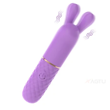 Мини-вибратор-пуля для начинающих в точке G для женщин, стимулятор сосков и клитора, 8 быстрых секунд до оргазма, женские секс-игрушки для взрослых