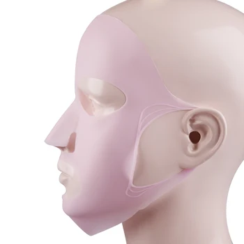 Многоразовая Силиконовая маска для лица Увлажняющая Подтягивающая Укрепляющая Против морщин Гелевая маска для лица для ухода за кожей ушей