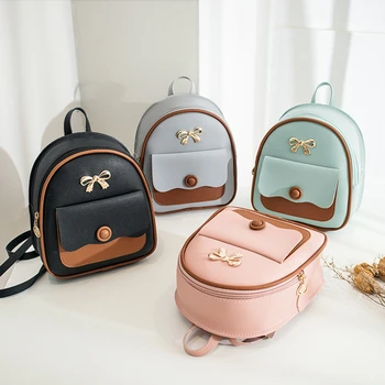 Модный новый мини-рюкзак в корейском стиле, маленькая сумка без спинки, многофункциональный маленький рюкзак для девочек, дорожная сумка, маленький рюкзак