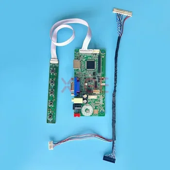 Плата контроллера Драйвера ЖК-монитора Подходит для матрицы HSD100IFW4 HSD101PFW2 1024*600 Комплект 30-Контактных LVDS HDMI-Совместимых Динамиков VGA 10,1 