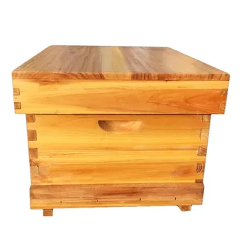 Полный набор инструментов для пчеловодства для пчелиных ульев, специальные ящики для пчеловодства, вареный воск, китайская ель, стандарт для пчел
