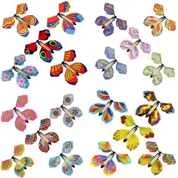 Реквизит Творческий Интересный Цвет Закладки Забавный Цвет Случайной Маленькой Бабочки Бабочка Танцует Летающий Пресс