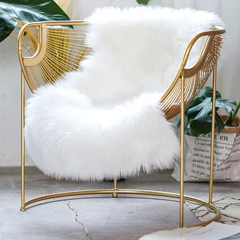 Роскошное кресло Бархатный туалетный столик Nordic Recliner Удобный Облачный диван для гостиной Кресло для взрослых Lounge Sillon Индивидуальная мебель для помещений