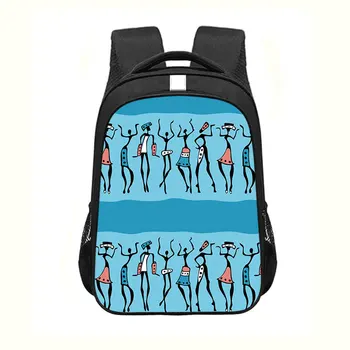 Школьные рюкзаки с традиционной африканской печатью для девочек, ранец для начальной школы, Школьная сумка для студентов, сумка для книг, женская дорожная красивая сумка