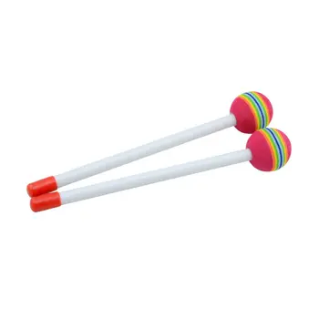 1 пара детских ручных перкуссионных палочек-леденцов Rainbow Ddrumstick