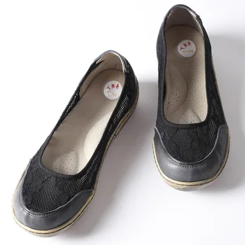 2022 Новые кожаные сандалии, тапочки, повседневная модная кожаная женская обувь из натуральной сетки