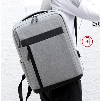 2023 Новый мужской рюкзак, многофункциональная водонепроницаемая сумка, мужской деловой рюкзак для ноутбука, USB-сумка для зарядки, нейлоновый рюкзак для отдыха