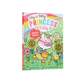 Milumilu Itty Bitty Princess Kitty #10 Flower Power Оригинальные Английские Книги Для Чтения И Культивирования Интересных