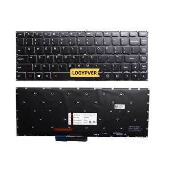 Клавиатура для ноутбука LENOVO Yoga 2 13 3 14 U31-70 U31-80 20344 500S-13ISK 700-14ISK E31-70 E31-80 Американская Английская с подсветкой