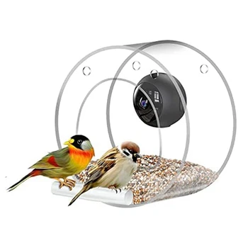 Кормушка для птиц Умная кормушка для птиц с камерой наблюдения за птицами, удаленным подключением мобильного телефона для наблюдения за птицами