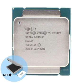 Процессор Intel Xeon E5 2630 V3 SR206 2,4 Ггц 8-ядерный 85 Вт с разъемом LGA 2011-3 CPU E5 2630V3
