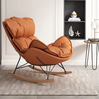Удобное напольное кресло-качалка современного дизайна, Ленивый Складной дизайн, Диван-кресло для чтения, Игровые шезлонги, Мебель для гостиной